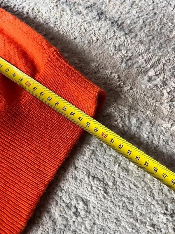 Ralph Lauren Women’s orange cashmere hoodie Size S – photo 10